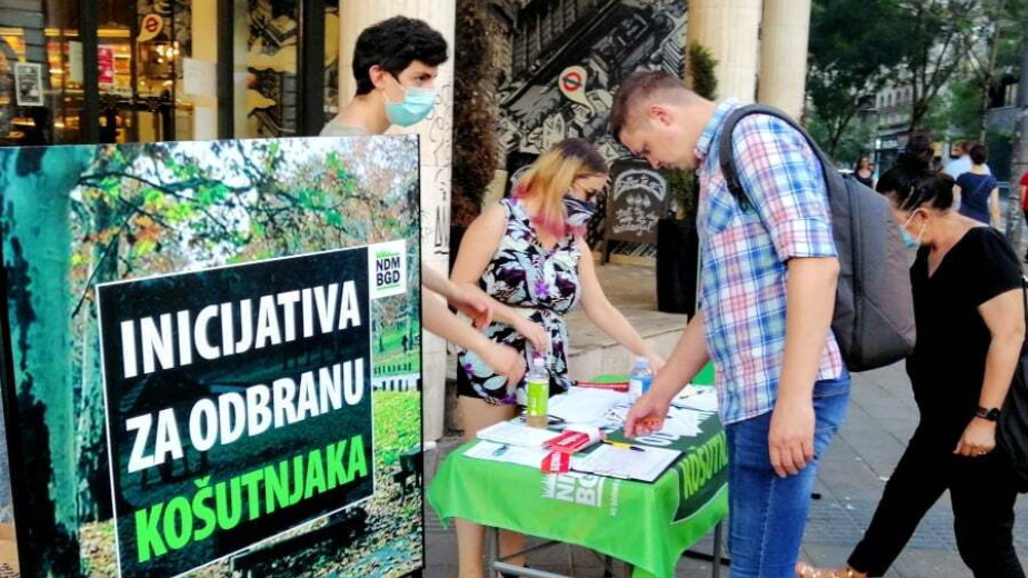 Ne davimo Beograd: Više od 70.000 potpisa za odbranu Košutnjaka 1