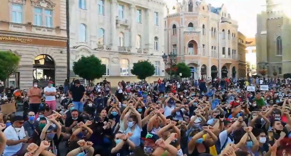 Protesti u više gradova Srbije (VIDEO) 1