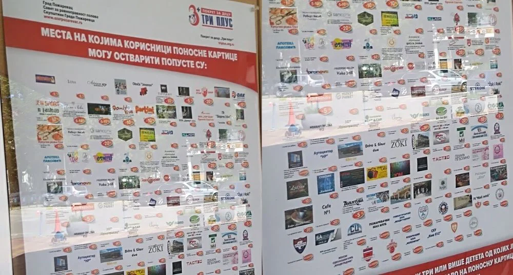 Brojni popusti za porodice sa troje i više dece u Požarevcu 1