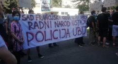 Održan protest ispred CZ-a, Đilas napustio skup posle skandiranja mase (VIDEO) 3