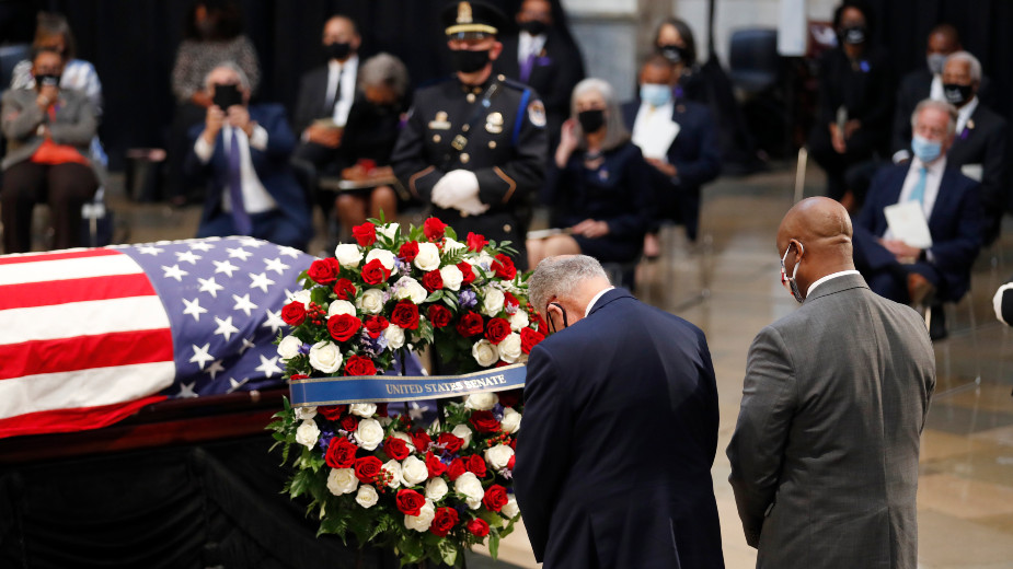 Oproštaj od kongresmena Džona Luisa na Kapitol hilu 1