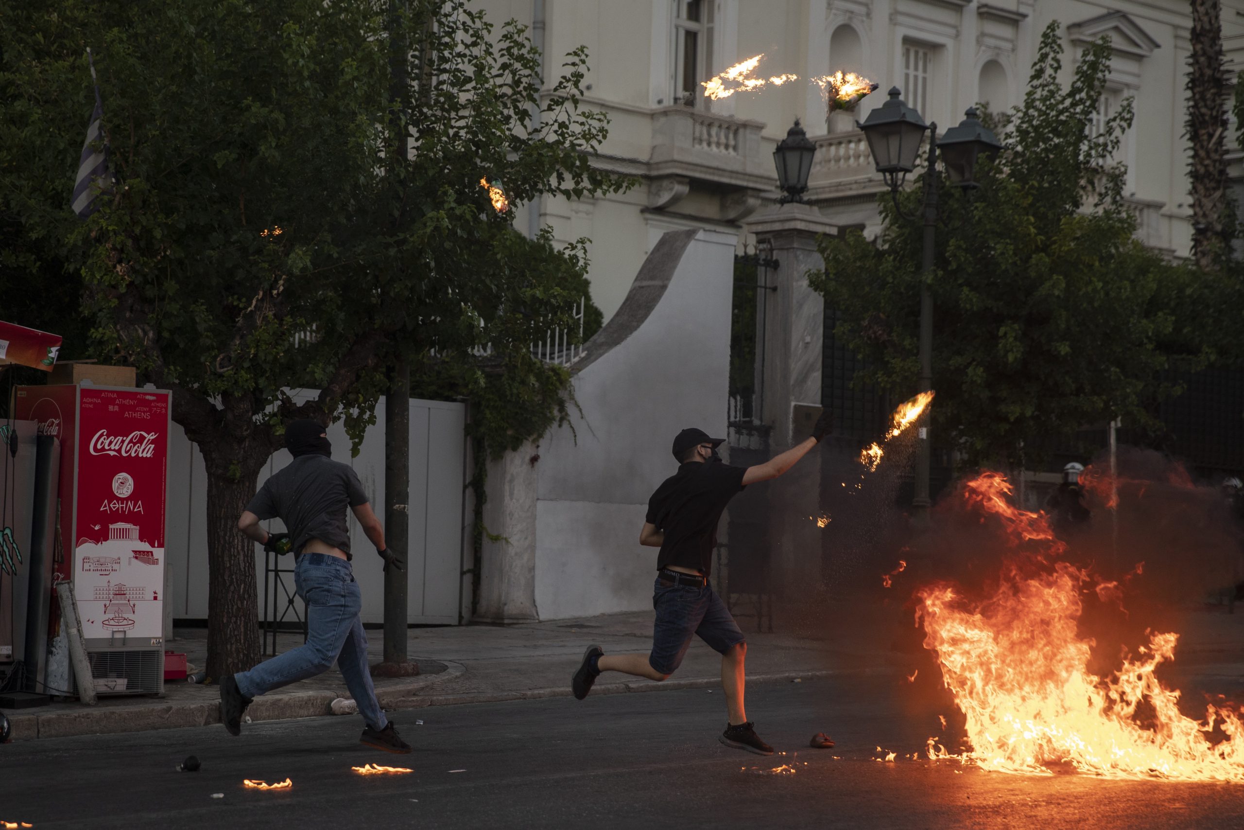 Devetoro uhapšenih tokom protesta u Atini 1