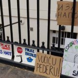 Protest dijaspore ispred sedišta UN, u Londonu i Luksemburgu 13