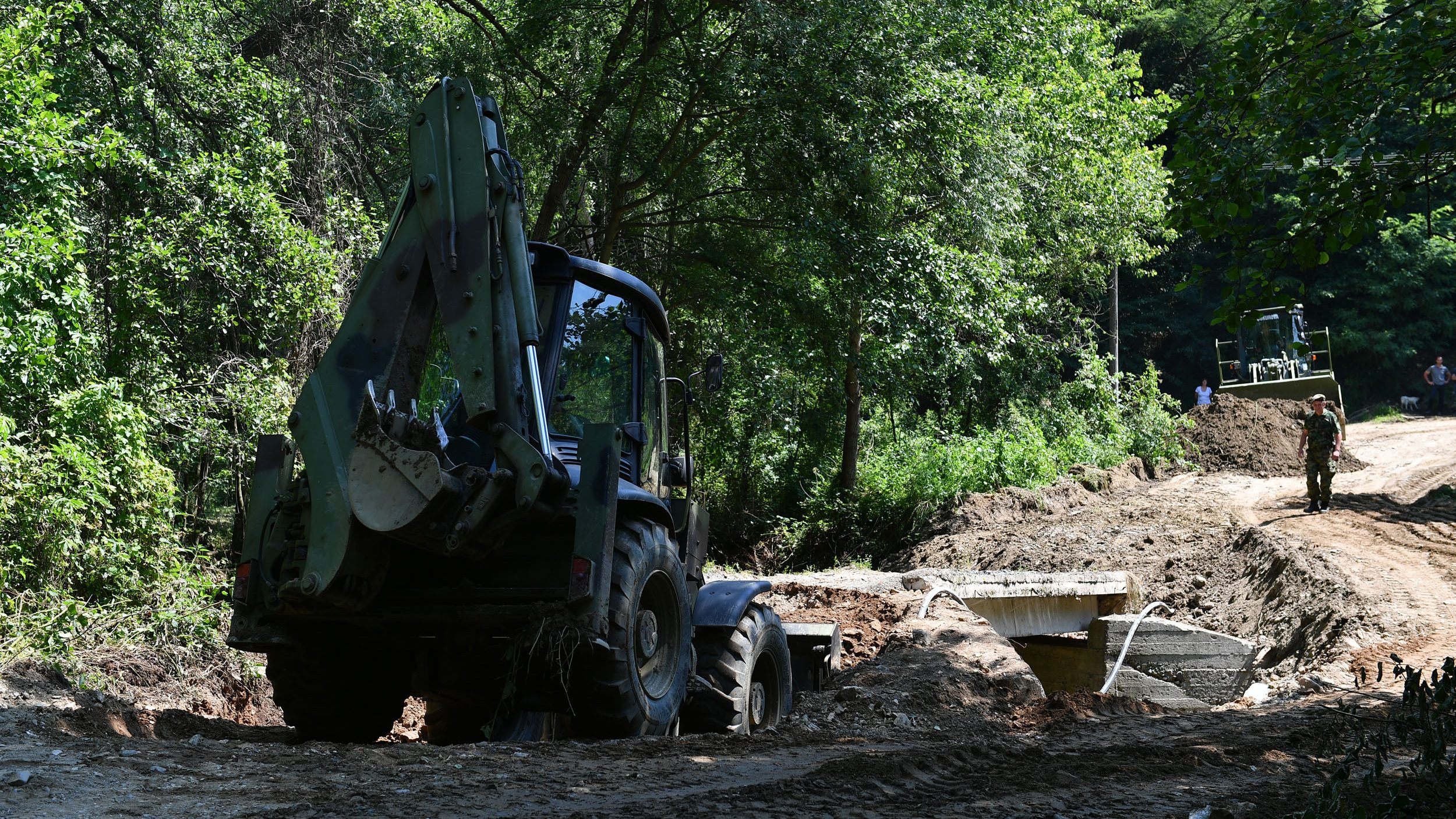 Vojska Srbije pomogla stanovništvu u opštini Blace 1