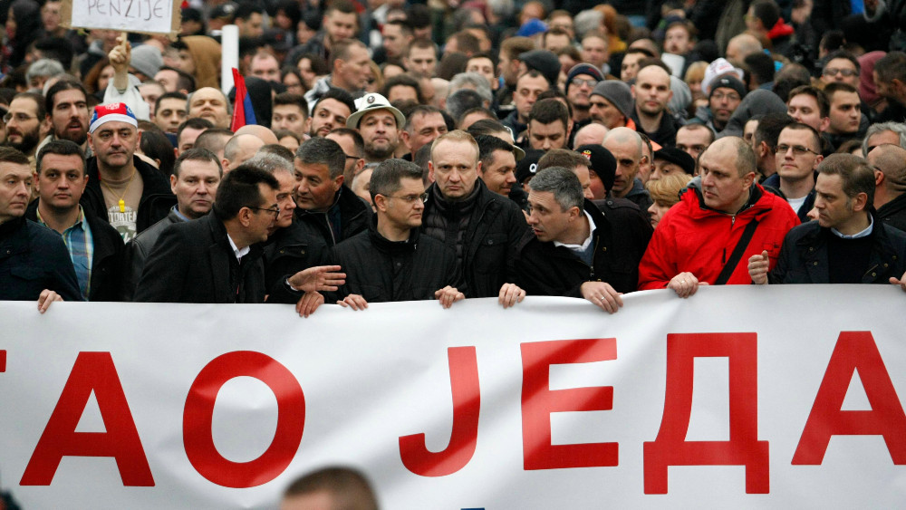 Srpska opozicija se svrstava po ideološkoj liniji 1