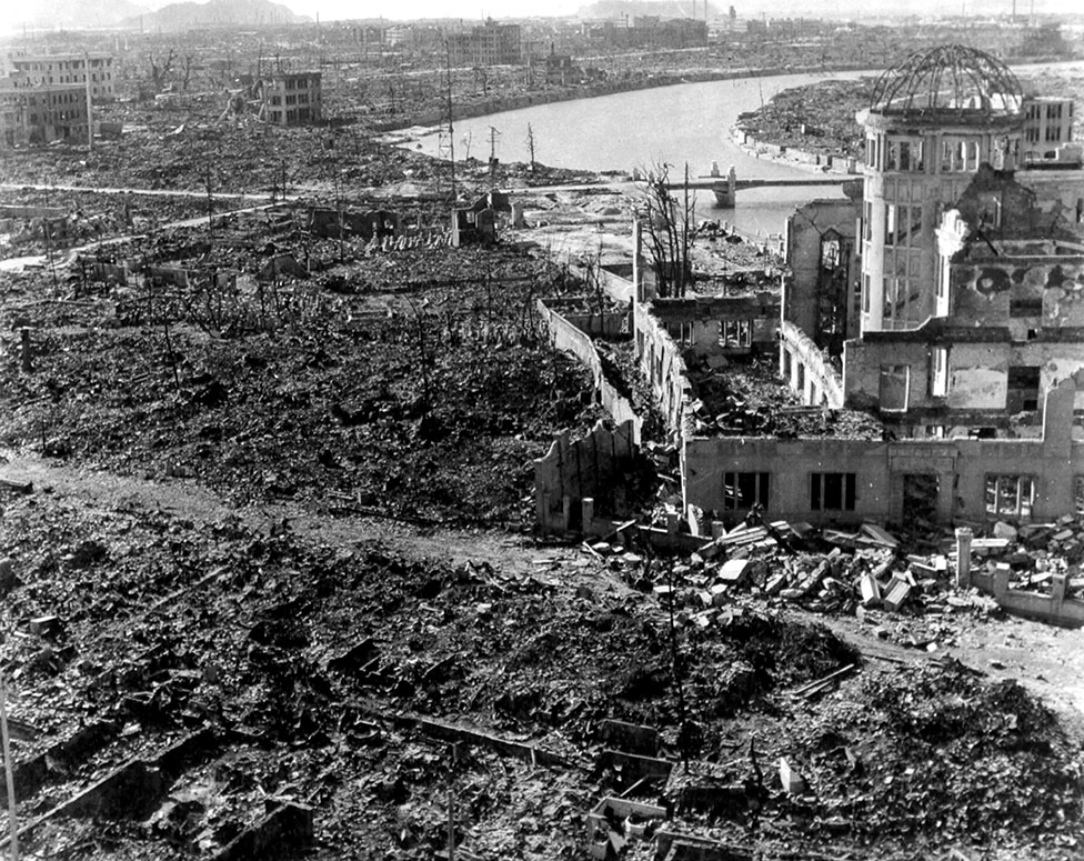 Hirošima i Nagasaki: 75 godina od atomske bombe 2 A view of the devastation of Hiroshima after the atomic bomb