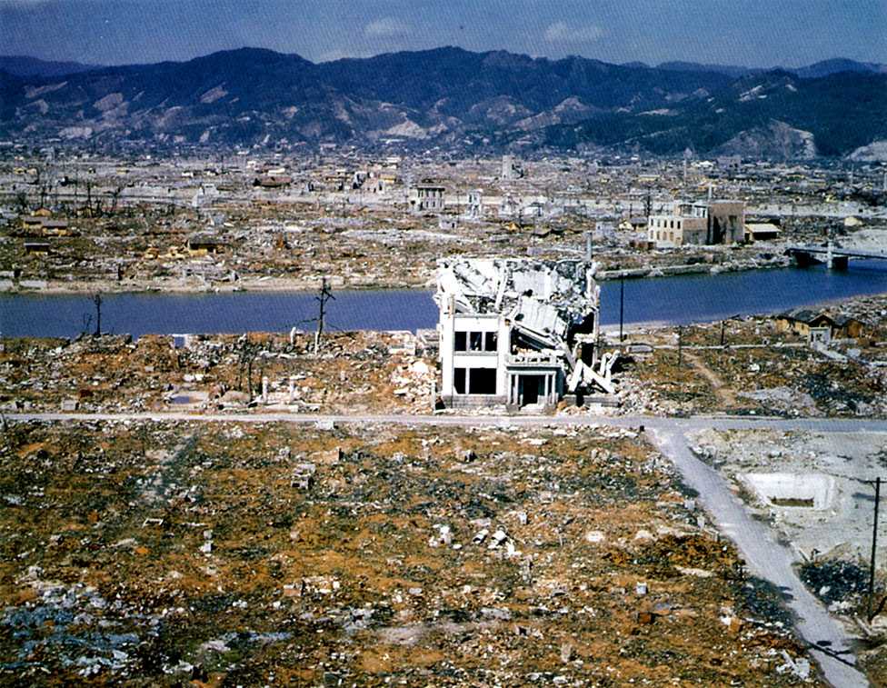 Hirošima i Nagasaki: 75 godina od atomske bombe 4 The devastated city of Hiroshima in 1945