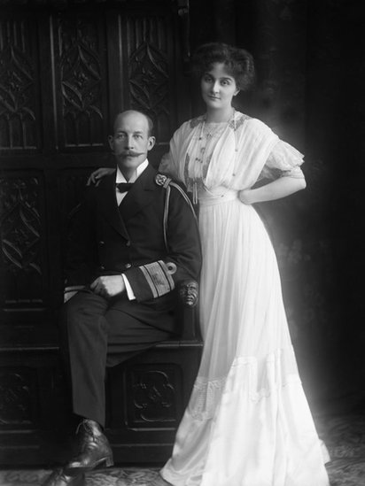 Mari Bonaparta sa mužem