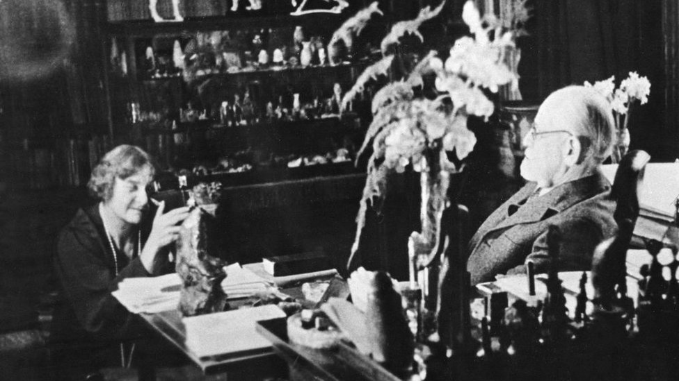 Mari Bonaparta i Sigmund Frojd