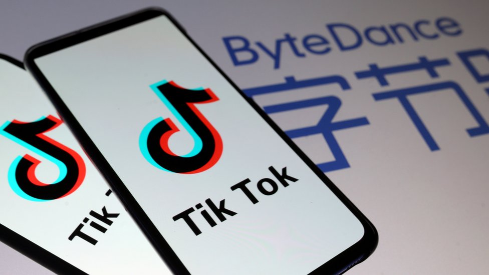 Tik Tok and ByteDance logos