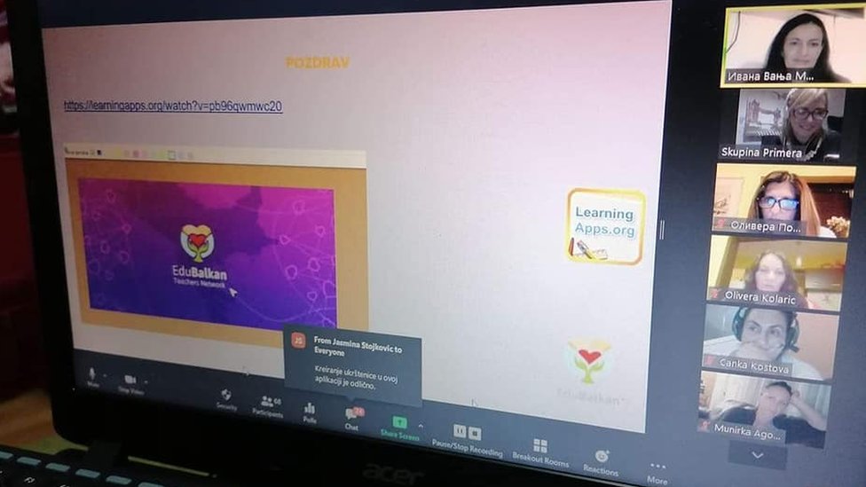 Balkanska zbornica u doba virusa korona: mesto podrške i šansa za promenu obrazovnih sistema 7 Balkanska zbornica