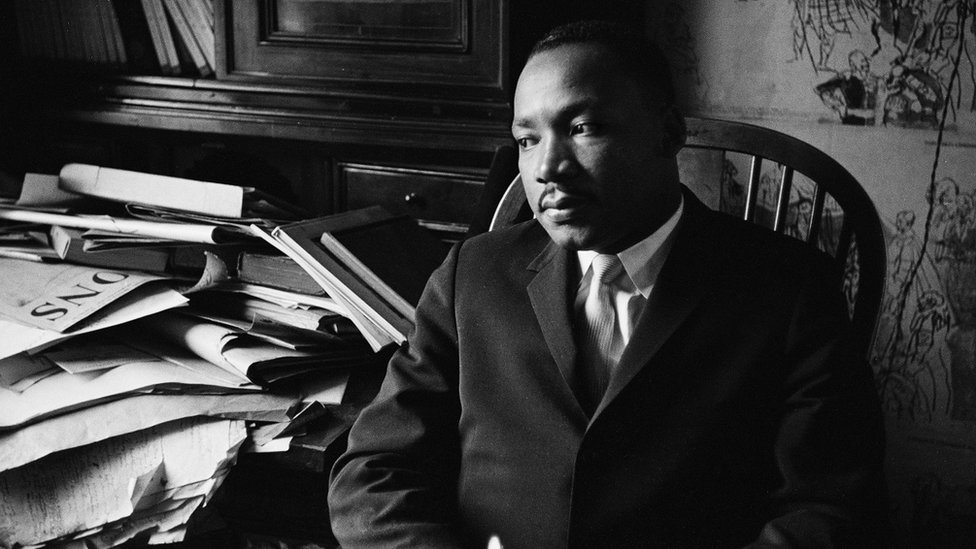 Martin Luter King uoči razgovora za BBC u oktobru 1961.