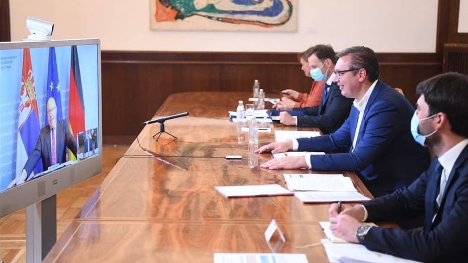 Vučić i nemački ministar privrede o unapređenju poslovnog okruženja 1