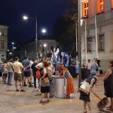 Protest Gađanskog preokreta u Zrenjaninu 1