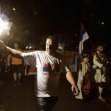 Podgorica: Slavlje pristalica partija koje su pobedile na izborima u CG 8