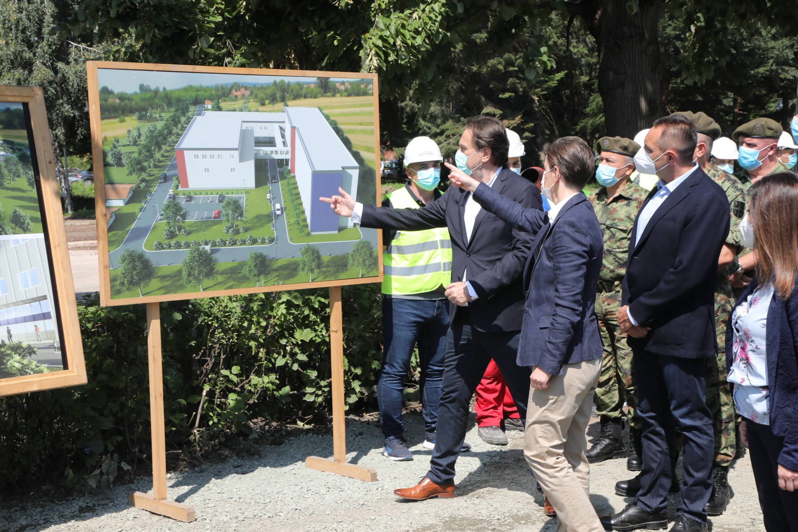 Otvaranje kovid bolnice u Kruševcu 19. decembra 1