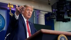 Trampova konferencija za medije prekinuta zbog pucnjave blizu Bele kuće (FOTO) 2