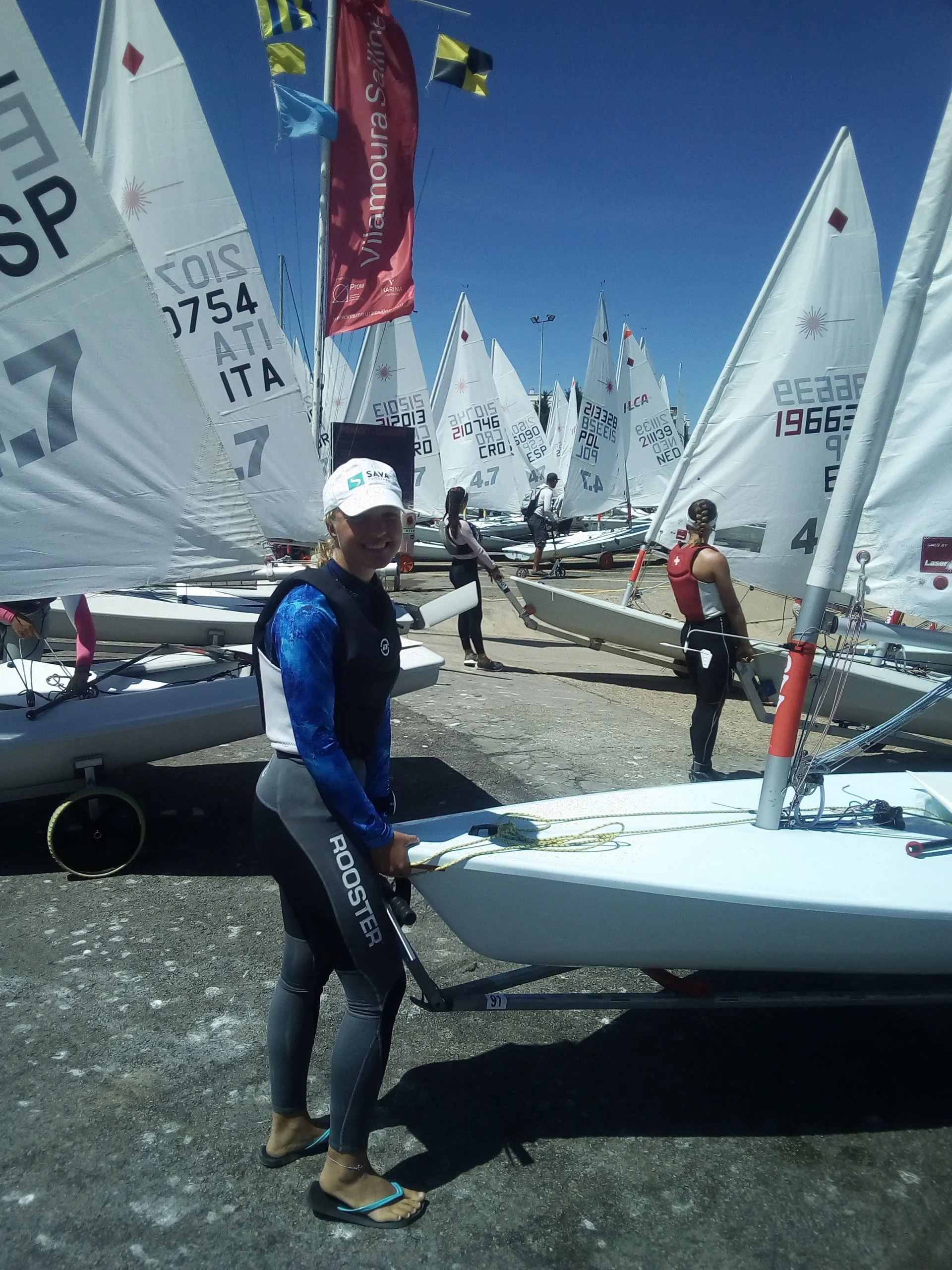 Kristina Boja 14. na Evropskom prvenstvu u jedrenju 1