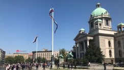 Građani se razišli posle protesta ispred Skupštine Srbije (FOTO) 3