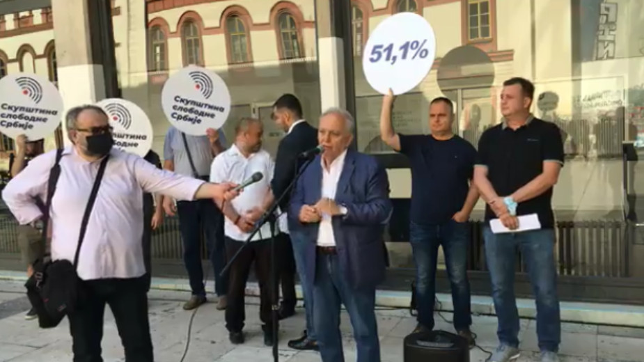 Teodorović: Skupština slobodne Srbije je pobuna protiv autokratskog režima (VIDEO) 1