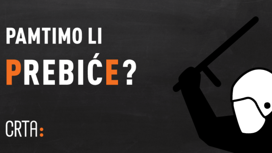 Kampanja CRTE "Pamtimo li prebiće" povodom mesec dana od julskih protesta 1