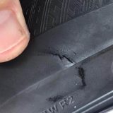 Probušena guma na automobilu urednika TV N1 11