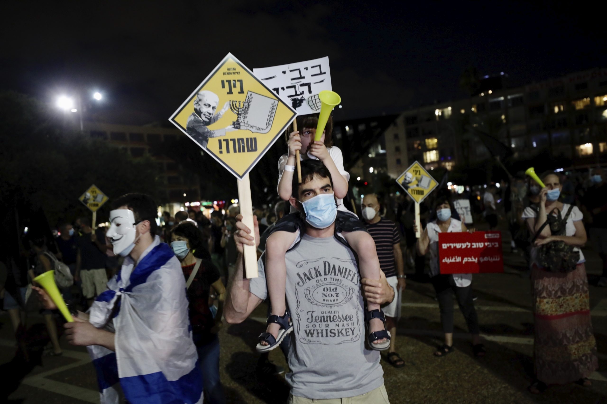 Hiljade ljudi u Izraelu protestovalo protiv Netanjahua 1