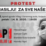 Protest "Stop nasilju! Za sve naše ljude!" 14. avgusta u Novom Sadu 10