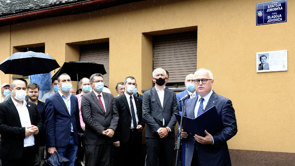 Vesić: Srbija i Beograd nikada neće zaboraviti Blagoja Jovovića 1