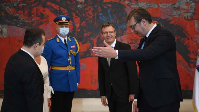 Vučić primio akreditivna pisma ambasadora Slovenije, Poljske i Kambodže 1