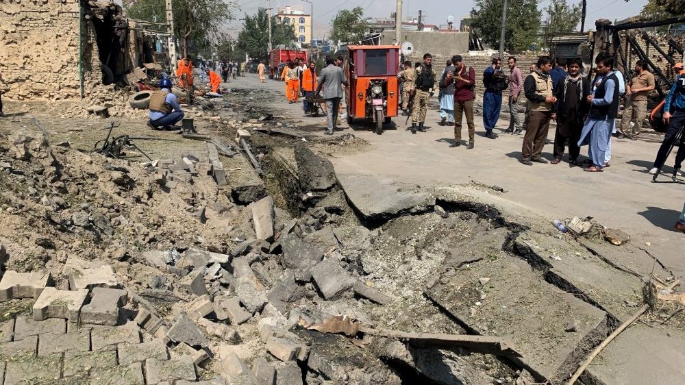 Bombaški napad na konvoj potpredsednika Avganistana 1