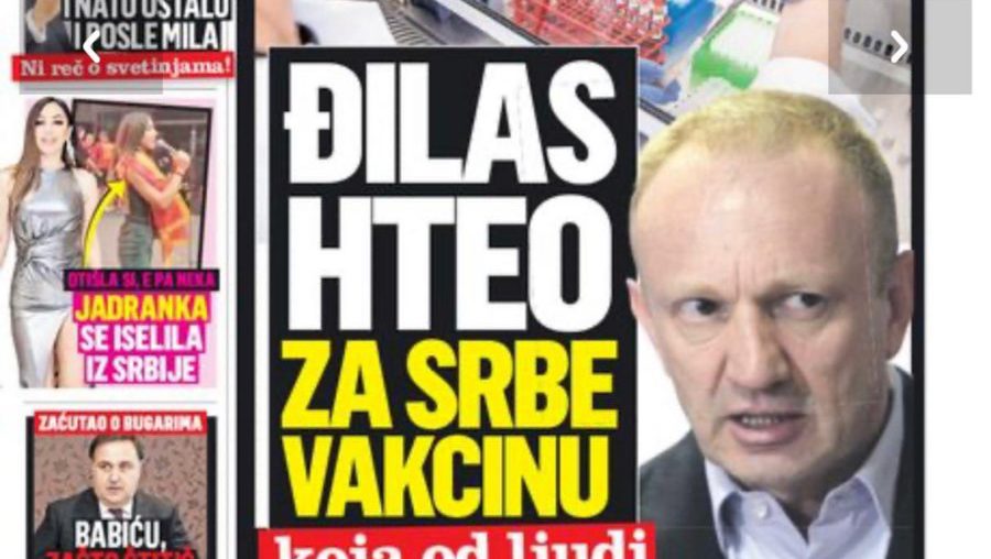 Optužili Đilasa da hoće "zombi vakcinu" za koronu 1