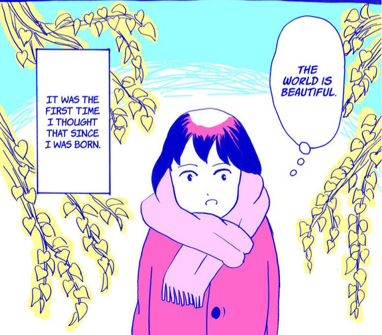 Svetski dan prevencije samoubistva: „Pokušaje da se ubijem pretvorila sam u strip" 9 Scene from Diary of My Daily Failures in which Kobayashi talks with optimism