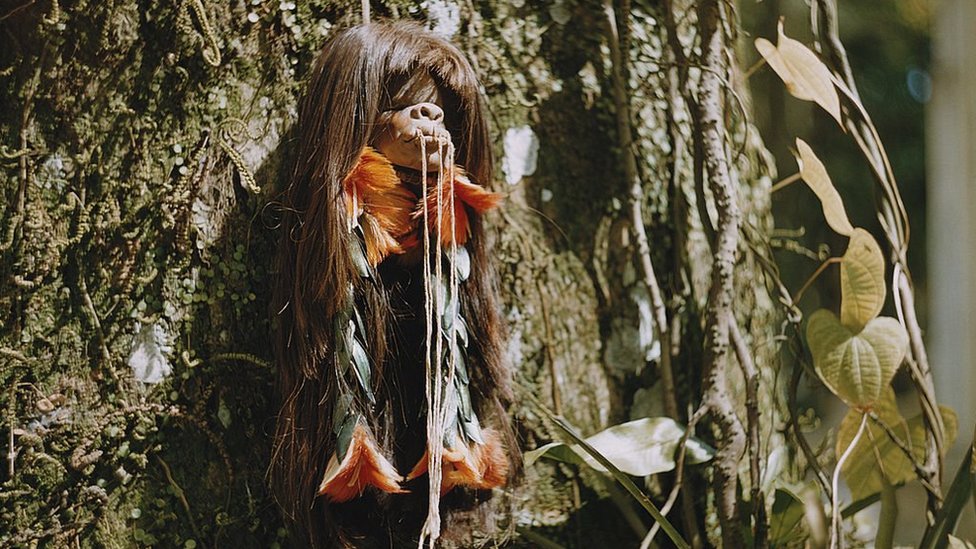 Smrt i arheologija: Oksfordski muzej uklonio morbidnu postavku ljudskih glava 3 A shrunken head in the Upper Amazon basin of Brazil, circa 1960