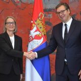 Nova ambasadorka Danske predala je danas akreditivna pisma predsedniku Srbije 8