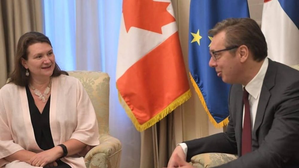 Vučić i ambasadorka Kanade: Na srpskom tržištu trenutno posluje više od 50 kanadskih kompanija 1