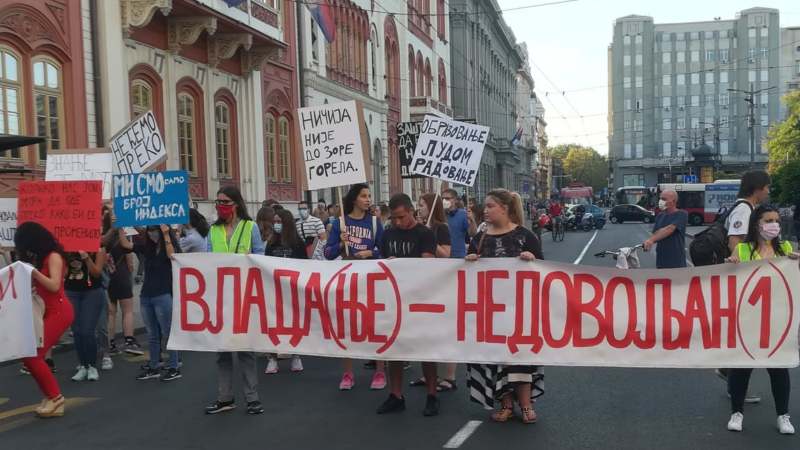 Protest studenata zbog školarina, dali rok do utorka (FOTO/VIDEO) 1