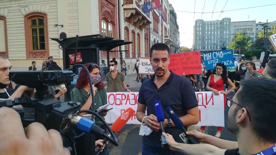 Studenti: Moguće kampovanje ispred Vlade Srbije 1