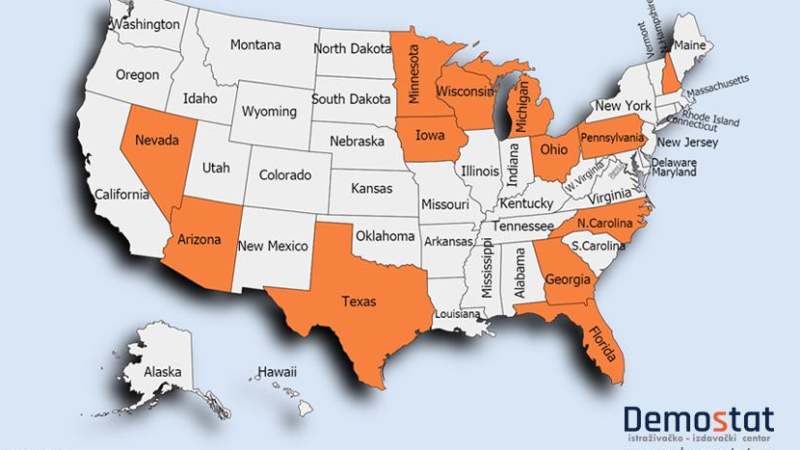 Tramp protiv Bajdena na 13 ključnih "frontova" 2 Tramp protiv Bajdena na 13 ključnih "frontova" 2