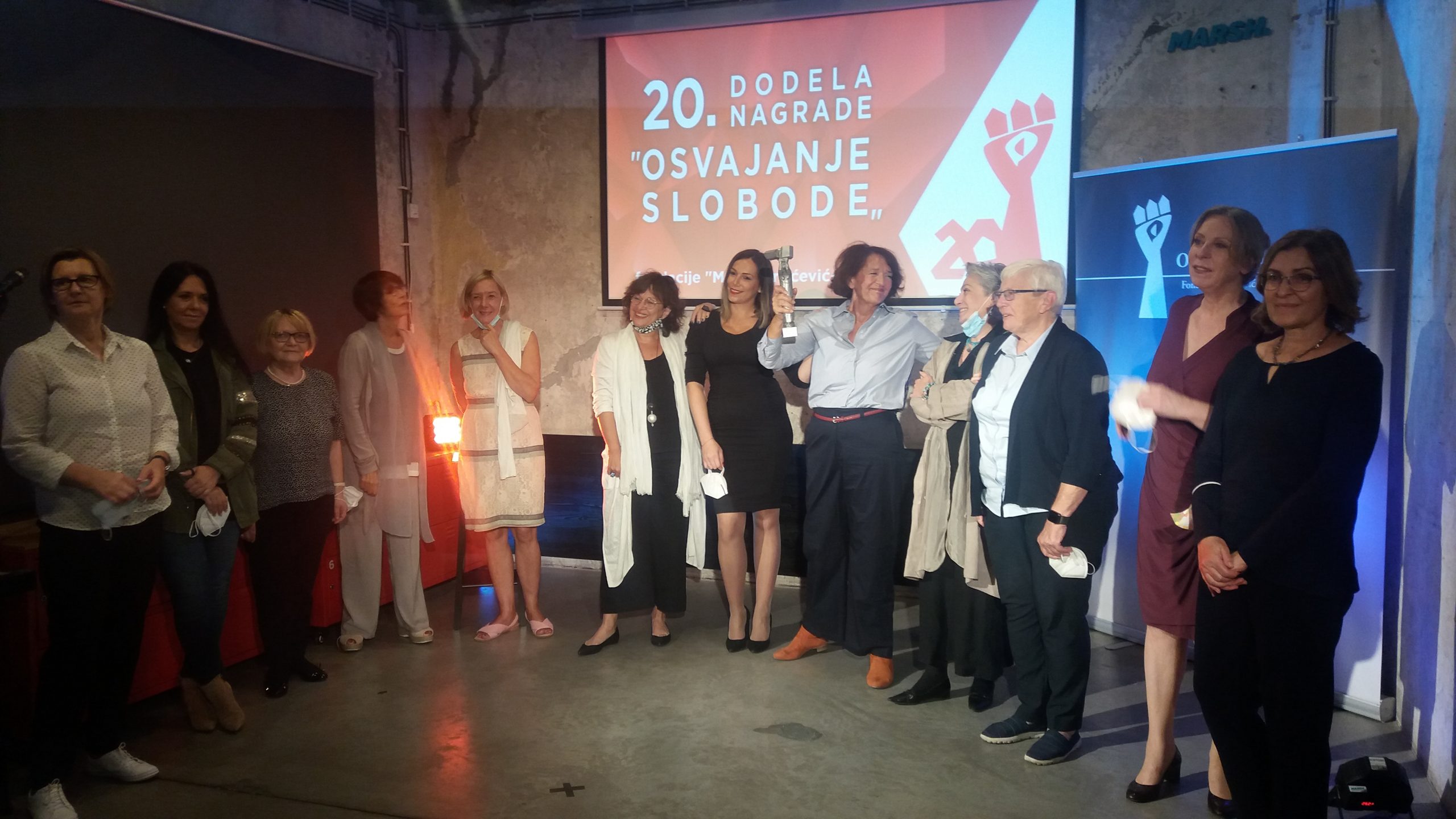 Nagrada "Osvajanje slobode" uručena Vesni Rakić Vodinelić 1