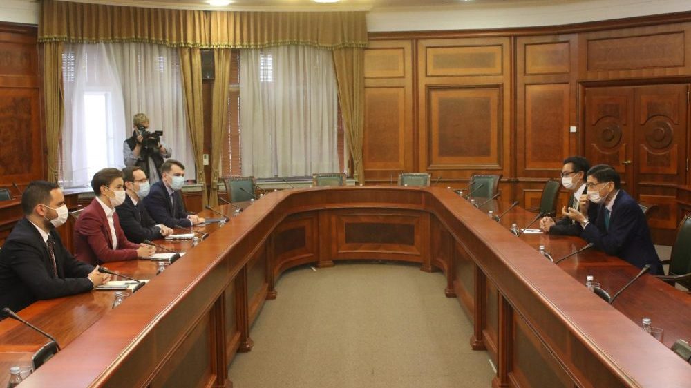 Ambasador Japana u oproštajnoj poseti kod Ane Brnabić 1