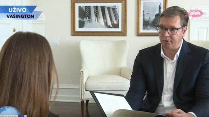 Vučić: Suštinski smo imali "razmenu pismena" sa Amerikom 1