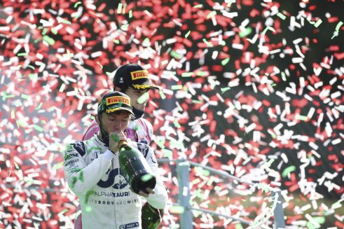 Italy F1 GP Auto Racing Gasli srećan zbog prve pobede u Formuli 1 5