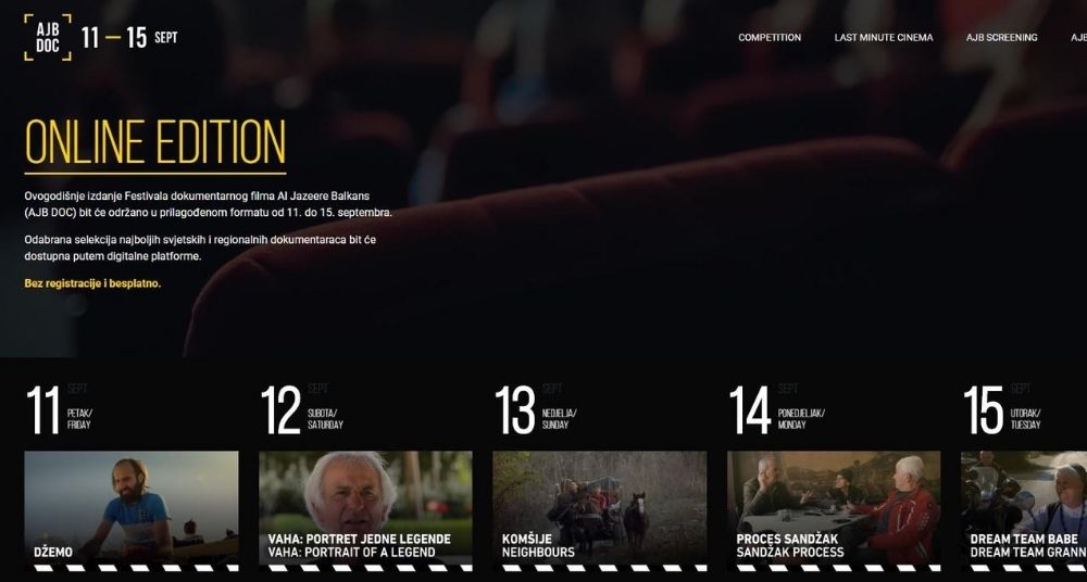 Objavljen program Trećeg AJB DOC Film Festivala 1