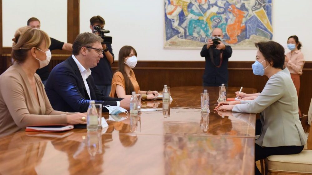 Vučić u razgovoru sa Čen Bo: Srbija će čuvati iskreno prijateljstvo sa Kinom 1