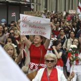 Hiljade žena na maršu protiv Lukašenka u Minsku 5