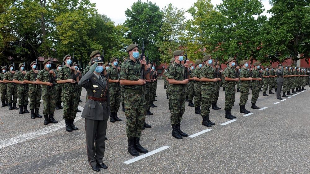 U kasarnama u Valjevu, Somboru i Leskovcu položene vojničke zakletve 1