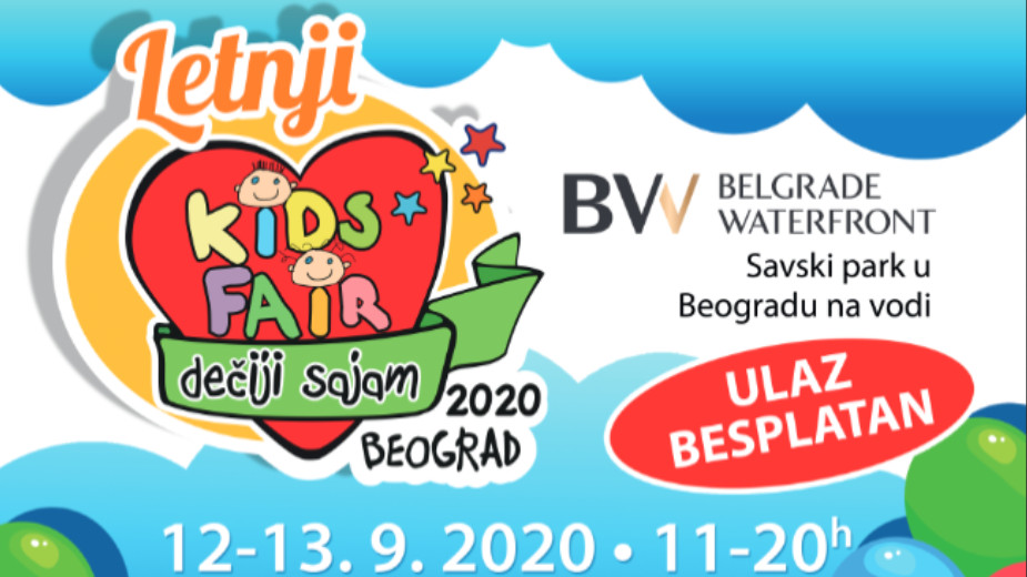 Letnji Dečji sajam u Savskom parku 12. i 13. septembra 1