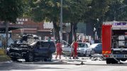 Eksplodirao auto na Novom Beogradu, preminuo povređeni Strahinja Stojanović (FOTO) 3