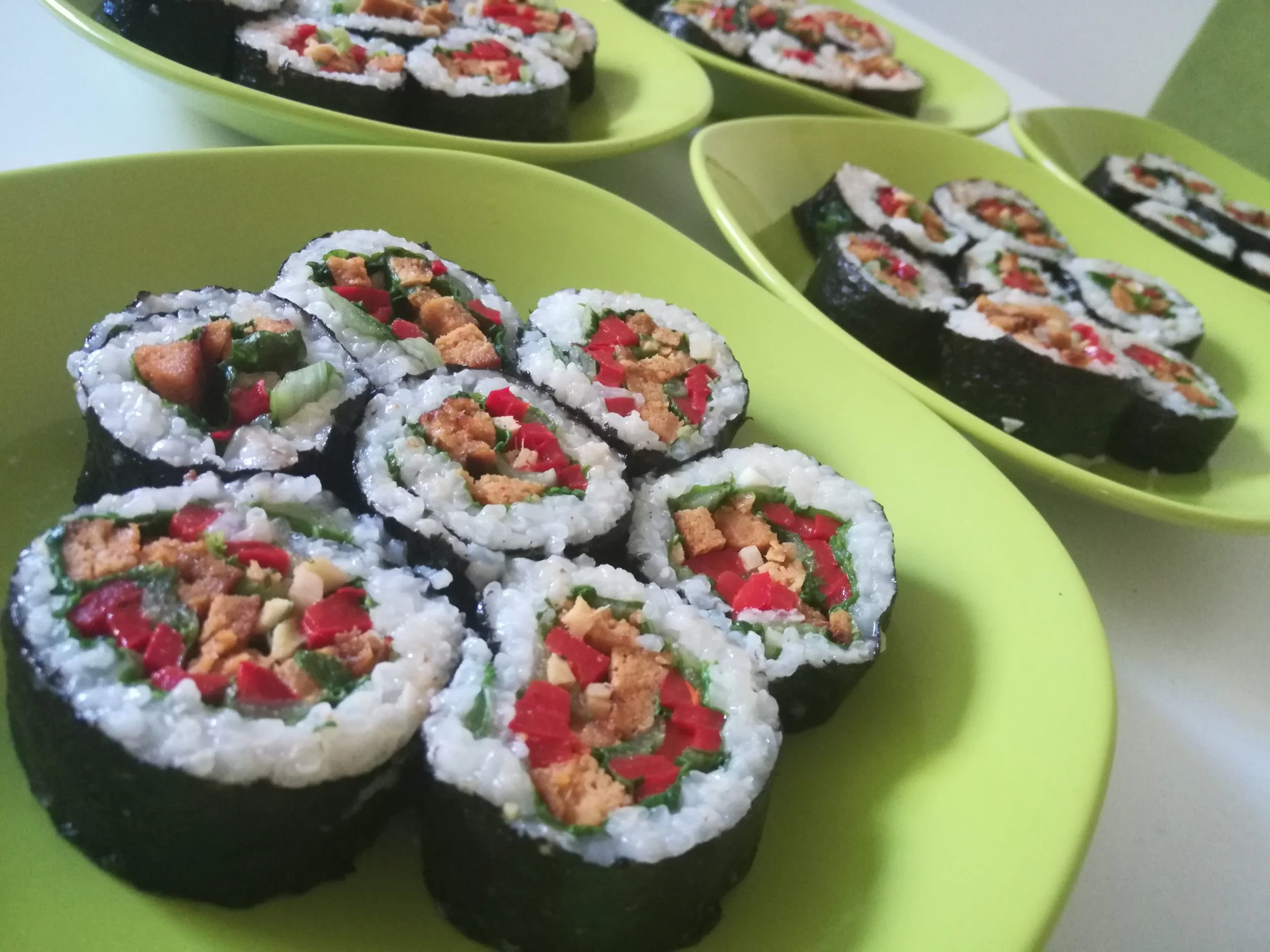 Vege recept: Veganski suši 1